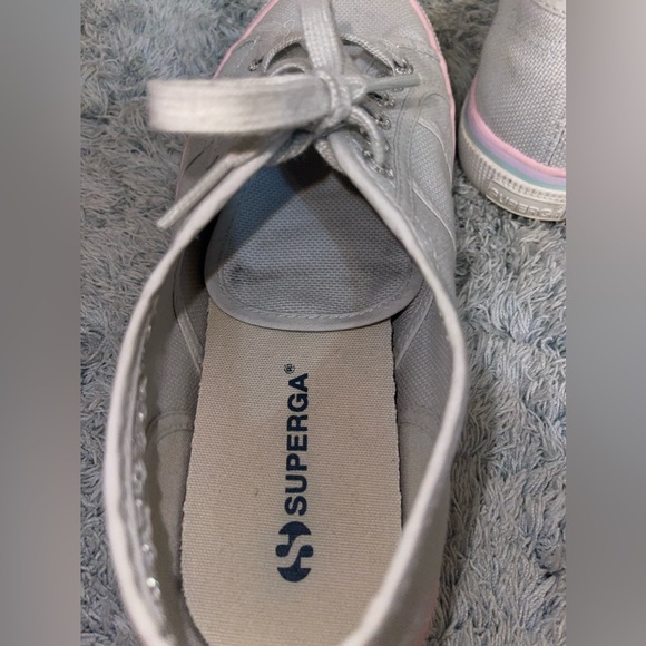 Superga Women’s 2750 COTW 3 Stripe Sneaker Size 9 - Picture 6 of 7